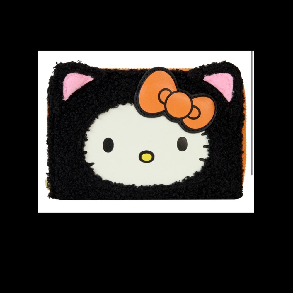 Loungefly Hello Kitty Sherpa Glow Wallet